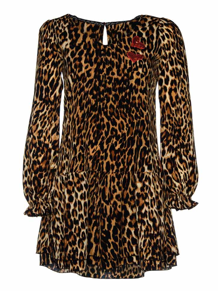 #LEOCHIC - Damenkleid im Leopardenmuster